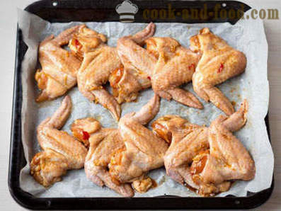 Kylling vinger i sojasovs med sprød skorpe