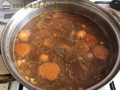 Sådan koger suppe med kylling kharcho