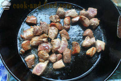 Opskrift kål med kød og bønner