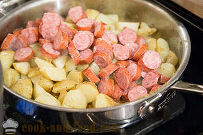 Opskrift kartofler med pølse