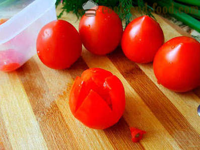 Festlige sammensætning Tomato - tulipaner