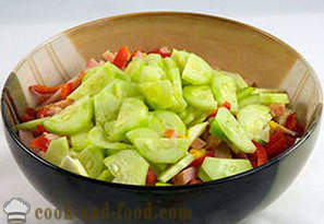 Salat med skinke og æg