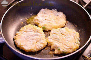 Kartoffel pandekager med ost og grønne løg