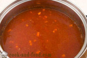 Tomat suppe med bønner