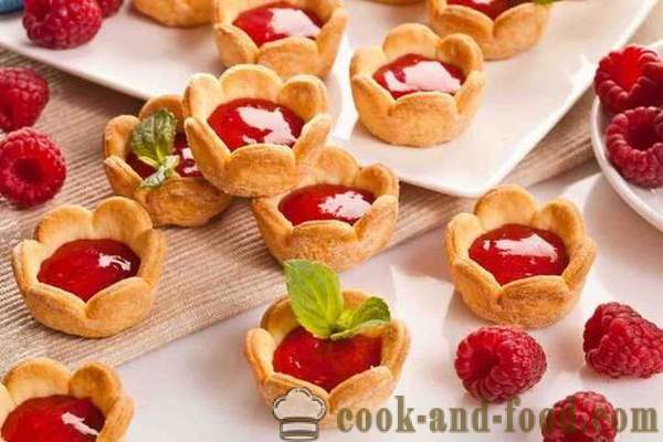 Hindbær cookies fra dejen