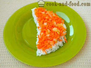 Salat med orange skiver