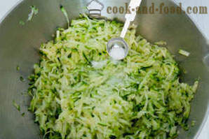Hvordan til at bage en lækker æbleskiver af zucchini