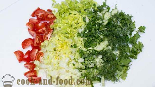 Frugt og grøntsager salater