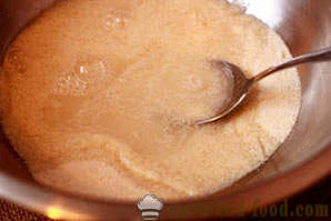 Søde semulje kage - opskriften med et foto