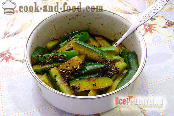 Hvordan til at lave mad agurker koreansk-trins opskrift