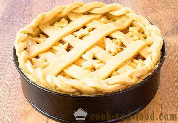 Æbletærte, hvordan man laver en kage med æbler