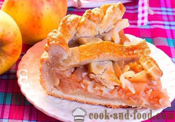Æbletærte, hvordan man laver en kage med æbler