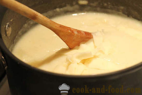 Kartoffel suppe med hvidløg