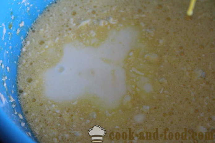Lækker abrikos kage med kefir - hvordan man kan gøre abrikos tærte i ovnen, med en trin for trin opskrift fotos