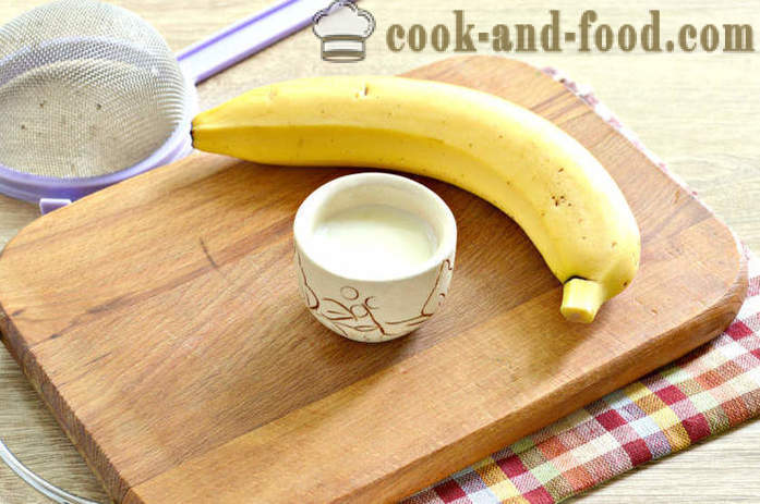 Mos bananer i en blender til spædbørn - hvordan man laver mosede banan til at lokke, en trin for trin opskrift fotos