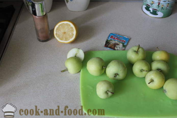 Æblekompot med citron friske æbler - hvordan man laver æblekompot af friske æbler, en trin for trin opskrift fotos