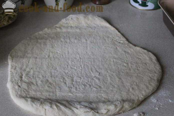 Hjemmelavet ost brød med urter - en trinvis opskrift ost brød i ovnen, med fotos
