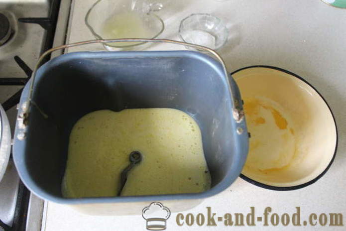 Enkel kage i bagemaskine - hvordan til at bage en kage i bagemaskinen, en trin for trin opskrift fotos