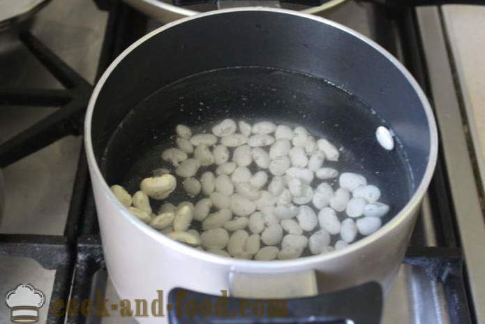 Bean suppe med kødboller - hvordan man laver suppe med bønner og kødboller, en trin for trin opskrift fotos