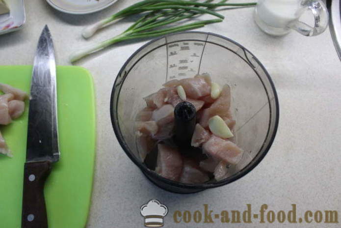 Frikadelle suppe af hakket kylling - hvordan man laver frikadeller fra hakket kød suppe, en trin for trin opskrift fotos