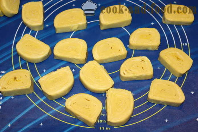 Napolitanske sfolyatelle - hvordan man laver puff boller med ricotta ost, en trin for trin opskrift fotos