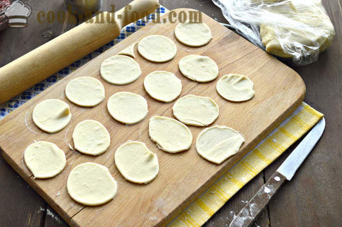 Hvor hurtigt forme dumplings derhjemme, skridt for skridt opskrift fotos