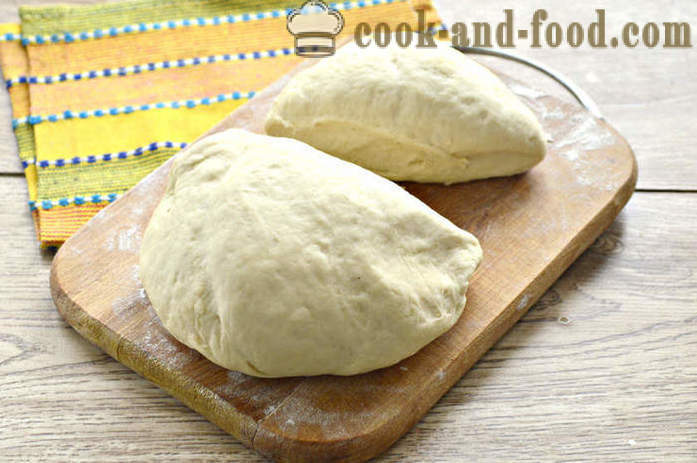 Lean gær kage med kål - hvordan til at bage en meatless kål tærte i ovnen, med en trin for trin opskrift fotos