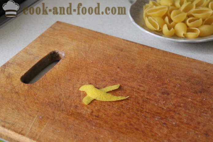 Fyldte pasta skaller med hakket champignon - hvordan man laver fyldte pasta skaller i ovnen, med en trin for trin opskrift fotos