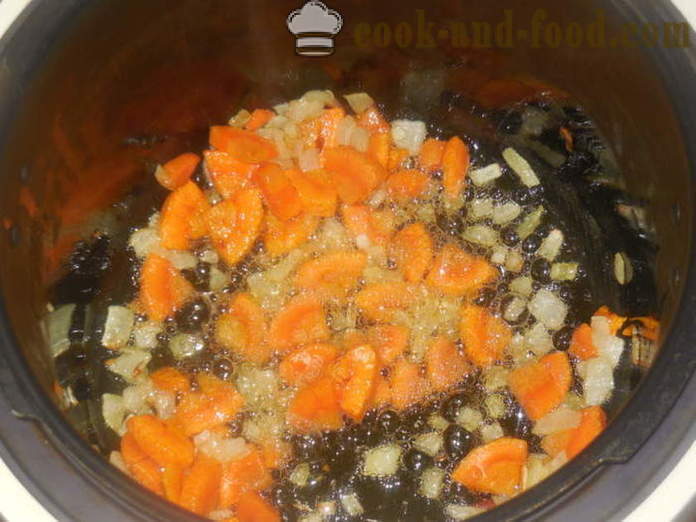 Solyanka med pølser og kartofler i multivarka - hvordan man laver en lækker pølse med kartofler, en trin for trin opskrift fotos