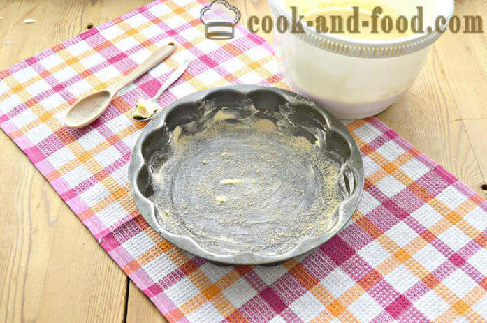 Enkel kage opskrift af babymad i ovnen - hvordan man laver en hurtig kage fra den tørre mælk blanding, en trin for trin opskrift fotos