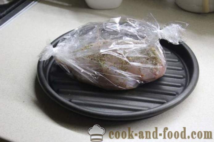 Ost rulle fra kyllingebryst i ovnen - hvordan man laver en kylling roll derhjemme, trin for trin opskrift fotos