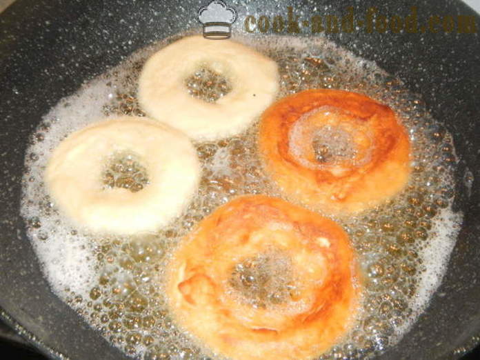 Gær donuts på kefir - hvordan man laver donuts fra gærdej, en trin for trin opskrift fotos