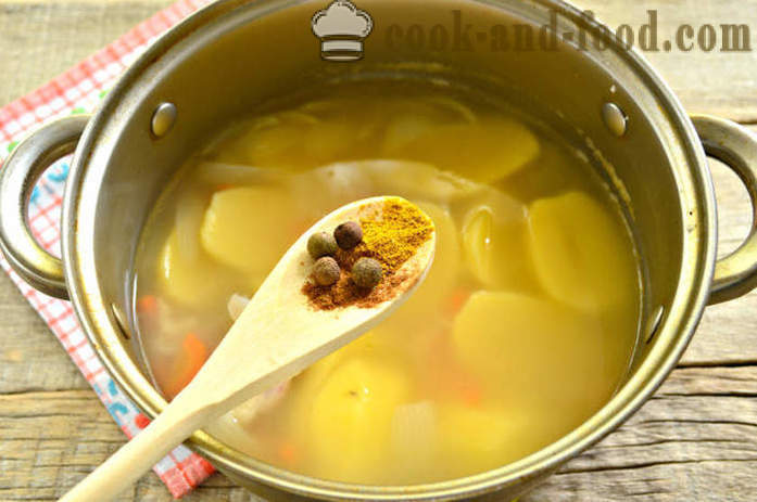 Suppe shourpa oksekød derhjemme - hvordan at brygge Shurpa derhjemme, trin for trin opskrift fotos