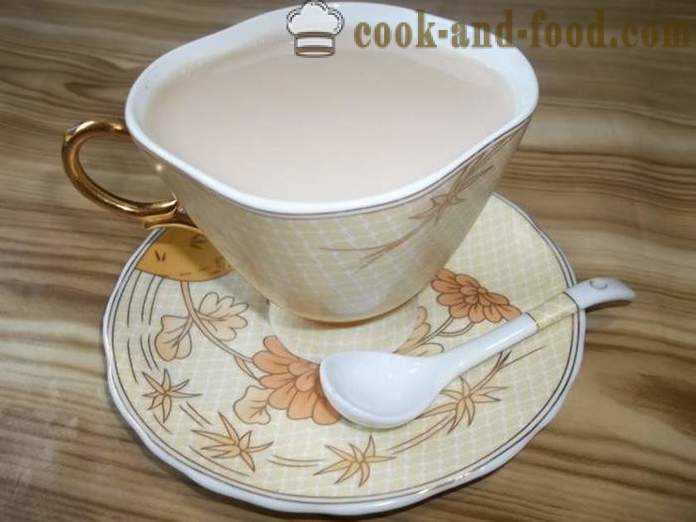 Klassisk masala te med mælk og krydderier - hvordan man laver te, chai med mælk, en trin for trin opskrift fotos