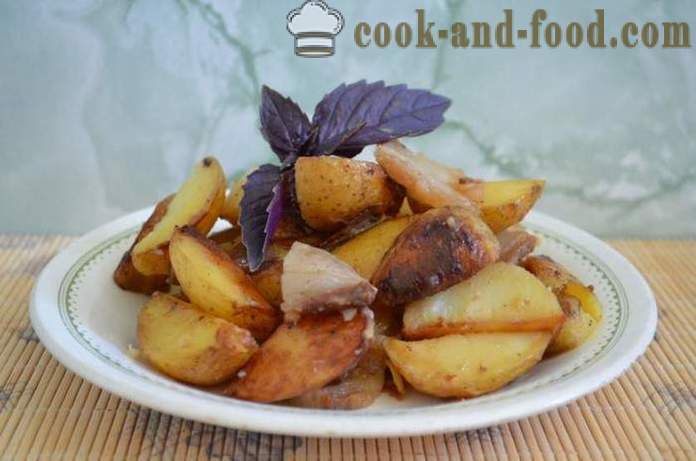 Kartofler bagt i muffen - ligesom bagte kartofler i ovnen i hullet, trin for trin opskrift billeder