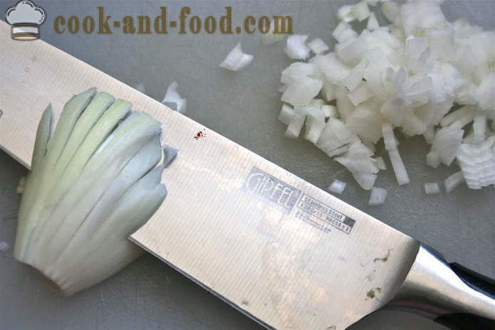 Klassisk paella med kylling og skaldyr - hvordan man laver paella derhjemme, trin for trin opskrift fotos