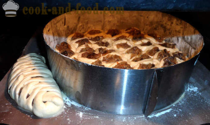 Gær kage Honeycomb - hvordan til at bage en kage fra gærdej, en trin for trin opskrift fotos