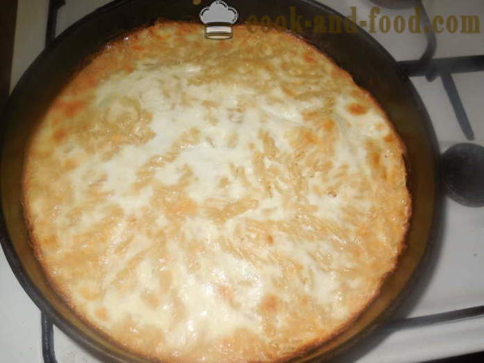 Bagt makaroni og ost sød - hvordan man kokken pasta gryde i ovnen, med en trin for trin opskrift fotos