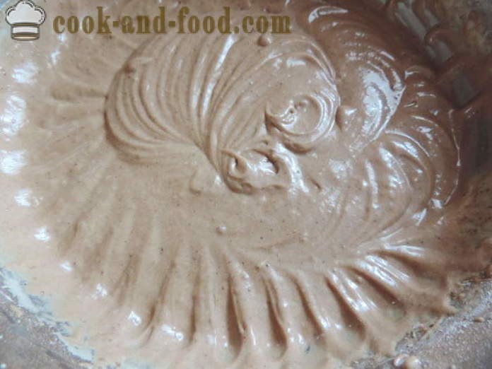 Hjemmelavet chokolade sprøde vafler - hvordan man laver vafler i et vaffeljern, en trin for trin opskrift fotos