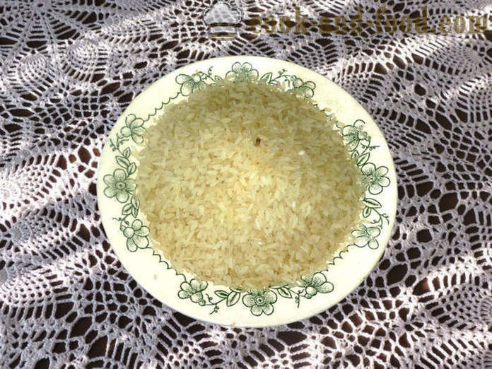 Lækker sprød risotto med kylling i multivarka - hvordan man kan lave mad risotto i multivarka, trin for trin opskrift fotos