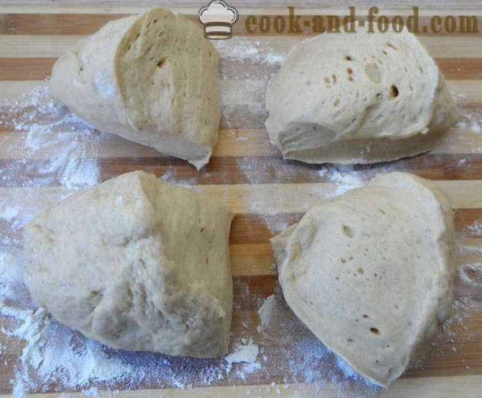 Lagkage-kraffin af wienerbrød - hvordan til at bage en kage-kraffin lavt kalorieindhold, trin for trin opskrift fotos