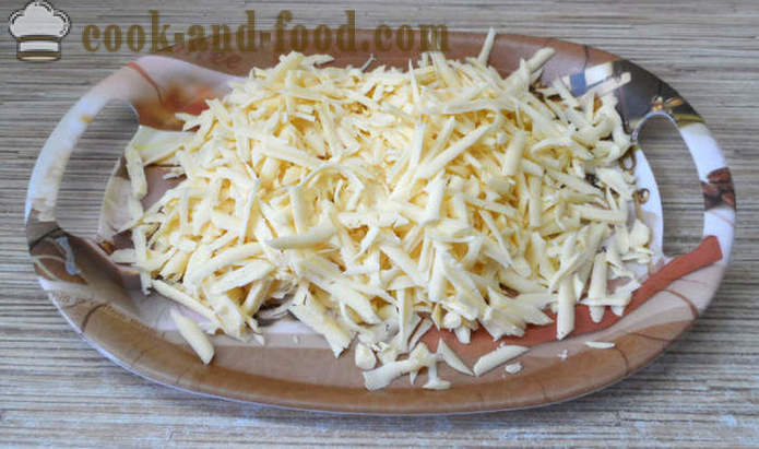 Gær ruller med ost - hvordan man laver originale snack, skridt for skridt opskrift fotos