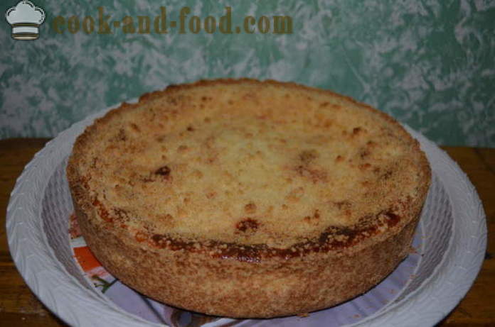 Tsar cheesecake med flødeost i ovnen - hvordan man laver en tærte dej med ost, en trin for trin opskrift fotos
