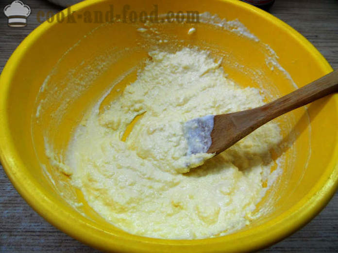 Søde creme fraiche bagels med marmelade - hvordan man kan tilberede bagels med creme fraiche derhjemme, skridt for skridt opskrift fotos