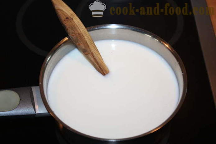 Mælk grød fra marv - hvordan man laver grød fra marv velsmagende, med en trin for trin opskrift fotos