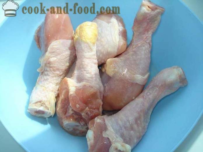Bagt kyllingelår i multivarka - hvordan til at bage kyllingelår i multivarka, trin for trin opskrift fotos