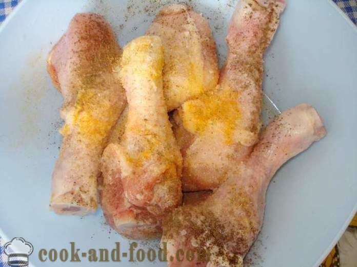 Bagt kyllingelår i multivarka - hvordan til at bage kyllingelår i multivarka, trin for trin opskrift fotos