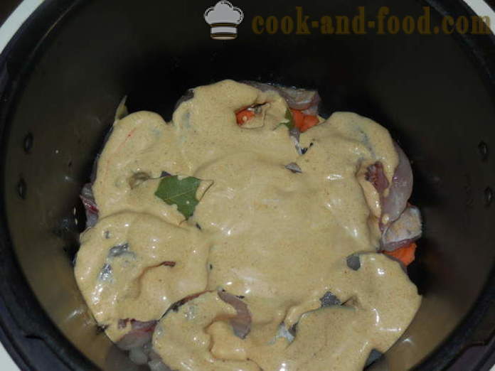 Pike i fløde i multivarka - hvordan man tilbereder lækker gedder i flødesauce med grøntsager, en trin for trin opskrift fotos