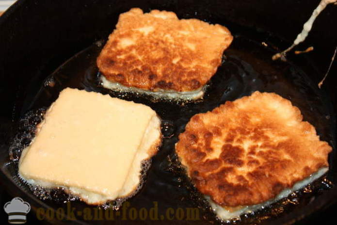 Klar wafer kager med hytteost i kokos dej - hvordan man laver originale ostekager, en trin for trin opskrift fotos