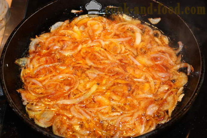 Meatless gnocchi med tomat sauce og løg - hvordan man laver en kartoffel gnocchi, en trin for trin opskrift fotos